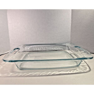Pyrex 233 Clear Glass Cake Pan Baking Dish 9 x 13 inch Rectangle